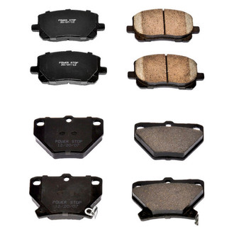 PowerStop® - Z16 Evolution Clean Ride Ceramic Front and Rear Disc Brake Pad Set