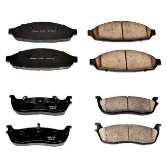 PowerStop® - Z16 Evolution Clean Ride Ceramic Front and Rear Disc Brake Pad Set