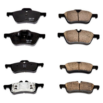 PowerStop® - Z16 Evolution Clean Ride Ceramic Front and Rear Disc Brake Pad Set