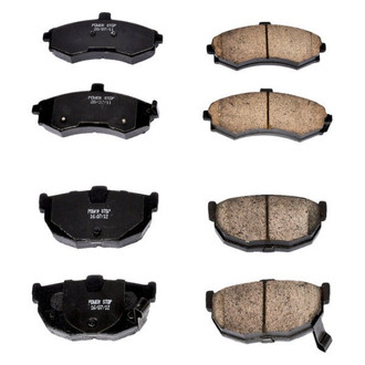 PowerStop® - Z16 Evolution Clean Ride Ceramic Front and Rear Disc Brake Pad Set