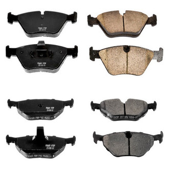 PowerStop® - Z16 Evolution Clean Ride Ceramic Front and Rear Disc Brake Pad Set