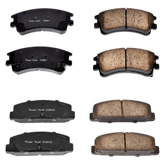 PowerStop® - Z16 Evolution Clean Ride Ceramic Front and Rear Disc Brake Pad Set