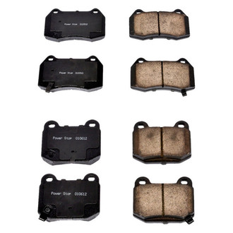 PowerStop® - Z16 Evolution Clean Ride Ceramic Front and Rear Disc Brake Pad Set