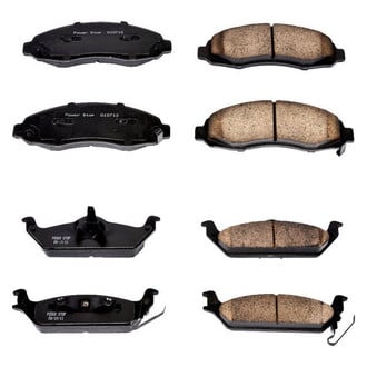 PowerStop® - Z16 Evolution Clean Ride Ceramic Front and Rear Disc Brake Pad Set