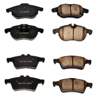 PowerStop® - Z16 Evolution Clean Ride Ceramic Front and Rear Disc Brake Pad Set