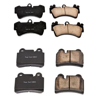 PowerStop® - Z16 Evolution Clean Ride Ceramic Front and Rear Disc Brake Pad Set