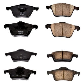 PowerStop® - Z16 Evolution Clean Ride Ceramic Front and Rear Disc Brake Pad Set