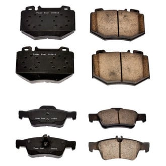 PowerStop® - Z16 Evolution Clean Ride Ceramic Front and Rear Disc Brake Pad Set