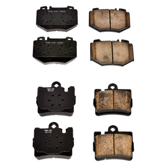PowerStop® - Z16 Evolution Clean Ride Ceramic Front and Rear Disc Brake Pad Set