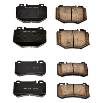PowerStop® - Z16 Evolution Clean Ride Ceramic Front and Rear Disc Brake Pad Set