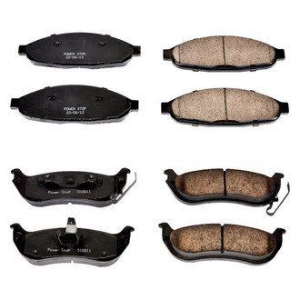 PowerStop® - Z16 Evolution Clean Ride Ceramic Front and Rear Disc Brake Pad Set