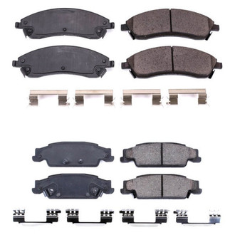 PowerStop® - Z17 Evolution Plus™ Ceramic Front and Rear Disc Brake Pad Set