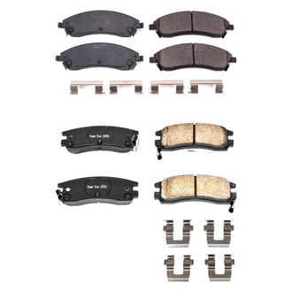 PowerStop® - Z17 Evolution Plus™ Ceramic Front and Rear Disc Brake Pad Set