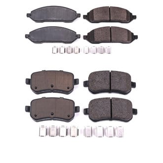PowerStop® - Z17 Evolution Plus™ Ceramic Front and Rear Disc Brake Pad Set