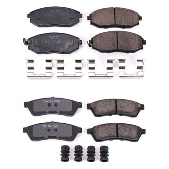 PowerStop® - Z17 Evolution Plus™ Ceramic Front and Rear Disc Brake Pad Set