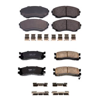 PowerStop® - Z17 Evolution Plus™ Ceramic Front and Rear Disc Brake Pad Set
