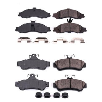 PowerStop® - Z17 Evolution Plus™ Ceramic Front and Rear Disc Brake Pad Set