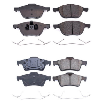 PowerStop® - Z17 Evolution Plus™ Ceramic Front and Rear Disc Brake Pad Set
