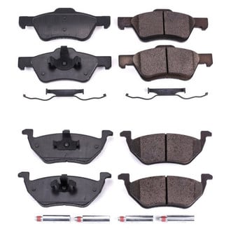 PowerStop® - Z17 Evolution Plus™ Ceramic Front and Rear Disc Brake Pad Set