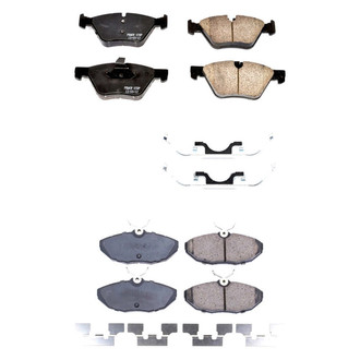 PowerStop® - Z17 Evolution Plus™ Ceramic Front and Rear Disc Brake Pad Set