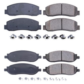 PowerStop® - Z17 Evolution Plus™ Ceramic Front and Rear Disc Brake Pad Set