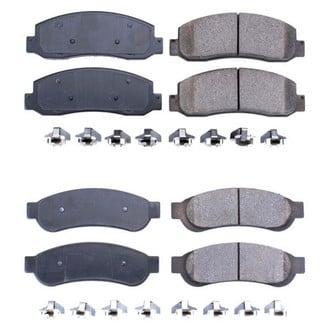 PowerStop® - Z17 Evolution Plus™ Ceramic Front and Rear Disc Brake Pad Set