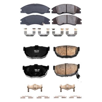 PowerStop® - Z17 Evolution Plus™ Ceramic Front and Rear Disc Brake Pad Set