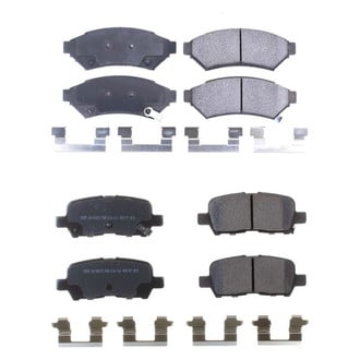 PowerStop® - Z17 Evolution Plus™ Ceramic Front and Rear Disc Brake Pad Set