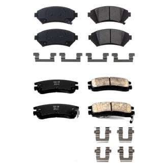 PowerStop® - Z17 Evolution Plus™ Ceramic Front and Rear Disc Brake Pad Set