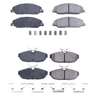 PowerStop® - Z17 Evolution Plus™ Ceramic Front and Rear Disc Brake Pad Set