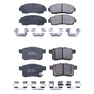 PowerStop® - Z17 Evolution Plus™ Ceramic Front and Rear Disc Brake Pad Set