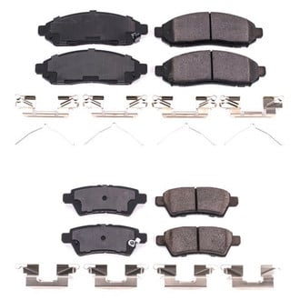 PowerStop® - Z17 Evolution Plus™ Ceramic Front and Rear Disc Brake Pad Set