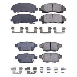 PowerStop® - Z17 Evolution Plus™ Ceramic Front and Rear Disc Brake Pad Set