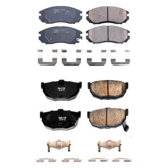 PowerStop® - Z17 Evolution Plus™ Ceramic Front and Rear Disc Brake Pad Set