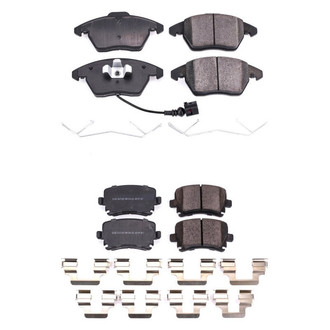 PowerStop® - Z17 Evolution Plus™ Ceramic Front and Rear Disc Brake Pad Set