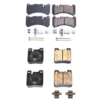 PowerStop® - Z17 Evolution Plus™ Ceramic Front and Rear Disc Brake Pad Set