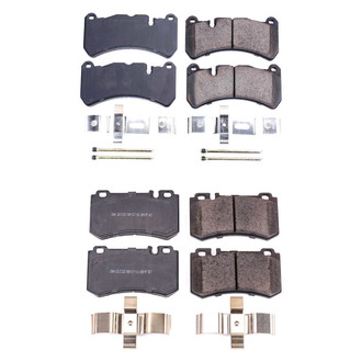 PowerStop® - Z17 Evolution Plus™ Ceramic Front and Rear Disc Brake Pad Set