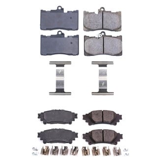 PowerStop® - Z17 Evolution Plus™ Ceramic Front and Rear Disc Brake Pad Set