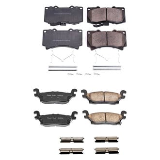 PowerStop® - Z17 Evolution Plus™ Ceramic Front and Rear Disc Brake Pad Set
