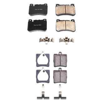 PowerStop® - Z17 Evolution Plus™ Ceramic Front and Rear Disc Brake Pad Set