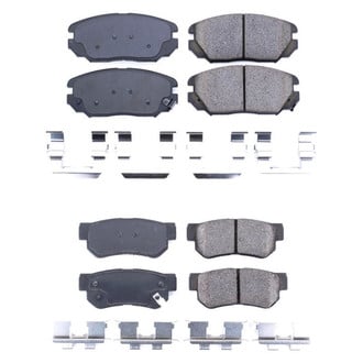 PowerStop® - Z17 Evolution Plus™ Ceramic Front and Rear Disc Brake Pad Set