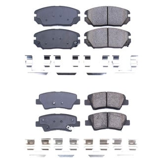 PowerStop® - Z17 Evolution Plus™ Ceramic Front and Rear Disc Brake Pad Set