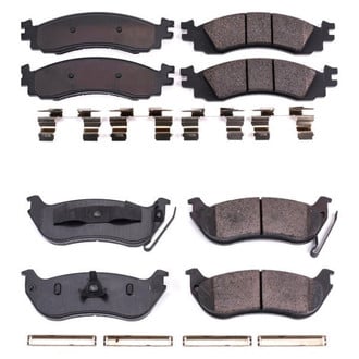 PowerStop® - Z17 Evolution Plus™ Ceramic Front and Rear Disc Brake Pad Set