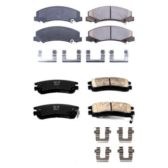PowerStop® - Z17 Evolution Plus™ Ceramic Front and Rear Disc Brake Pad Set