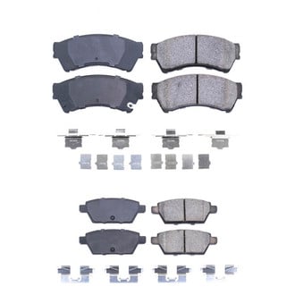 PowerStop® - Z17 Evolution Plus™ Ceramic Front and Rear Disc Brake Pad Set