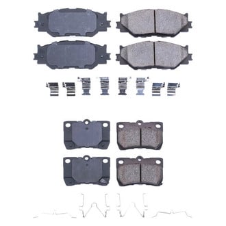 PowerStop® - Z17 Evolution Plus™ Ceramic Front and Rear Disc Brake Pad Set