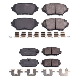 PowerStop® - Z17 Evolution Plus™ Ceramic Front and Rear Disc Brake Pad Set