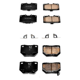PowerStop® - Z17 Evolution Plus™ Ceramic Front and Rear Disc Brake Pad Set