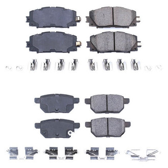 PowerStop® - Z17 Evolution Plus™ Ceramic Front and Rear Disc Brake Pad Set
