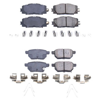 PowerStop® - Z17 Evolution Plus™ Ceramic Front and Rear Disc Brake Pad Set